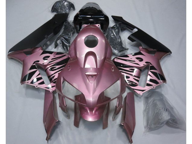 2005-2006 Rose Pink Flame Honda CBR600RR Motorcycle Fairing UK 2005-2006 Rose Pink Flame Honda CBR600RR Motorcycle Fairing UK