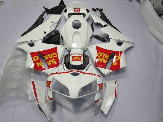 2005-2006 San Carlo 58 Honda CBR600RR Motorcycle Fairing UK 2005-2006 San Carlo 58 Honda CBR600RR Motorcycle Fairing UK