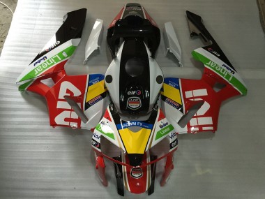 2005-2006 White Red Givi Honda CBR600RR Motorcycle Fairing UK