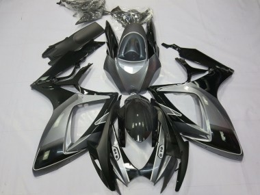 2006-2007 Black Grey Special Suzuki GSXR 600-750 Motorcycle Fairing UK