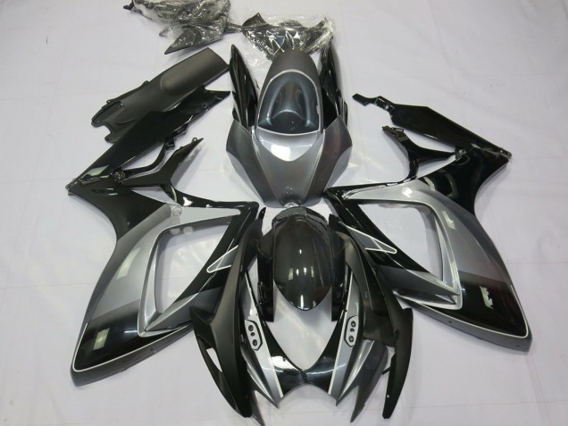 2006-2007 Black Grey Special Suzuki GSXR 600-750 Motorcycle Fairing UK 2006-2007 Black Grey Special Suzuki GSXR 600-750 Motorcycle Fairing UK