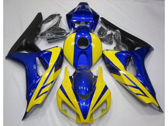 2006-2007 Blue and Yellow Honda CBR1000RR Motorcycle Fairing UK 2006-2007 Blue and Yellow Honda CBR1000RR Motorcycle Fairing UK