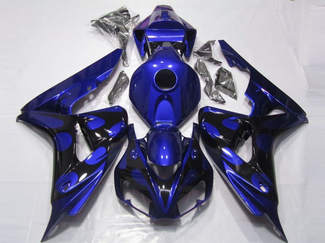 2006-2007 Gloss Blue and Black Honda CBR1000RR Motorcycle Fairing UK 2006-2007 Gloss Blue and Black Honda CBR1000RR Motorcycle Fairing UK