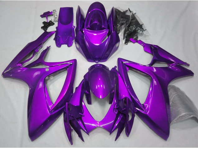2006-2007 Gloss Purple Plain Suzuki GSXR 600-750 Motorcycle Fairing UK 2006-2007 Gloss Purple Plain Suzuki GSXR 600-750 Motorcycle Fairing UK