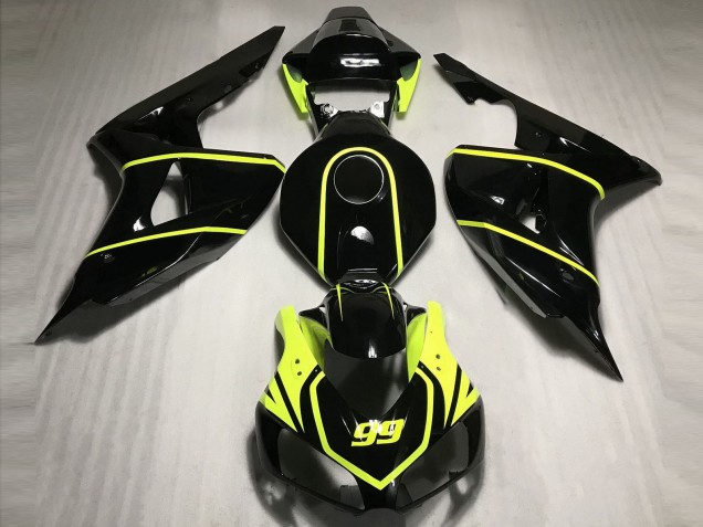 2006-2007 High Viz and Black CBR Honda CBR1000RR Motorcycle Fairing UK 2006-2007 High Viz and Black CBR Honda CBR1000RR Motorcycle Fairing UK