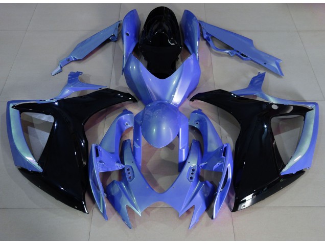 2006-2007 Light Blue and Black Suzuki GSXR 600-750 Motorcycle Fairing UK 2006-2007 Light Blue and Black Suzuki GSXR 600-750 Motorcycle Fairing UK