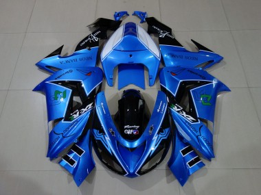 2006-2007 Liquid Blue & Kawasaki ZX10R Motorcycle Fairing UK
