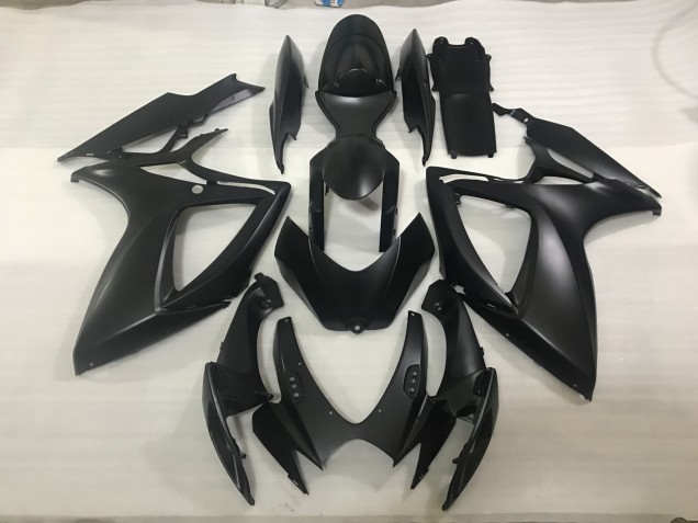 2006-2007 Matte Black Suzuki GSXR 600-750 Motorcycle Fairing UK 2006-2007 Matte Black Suzuki GSXR 600-750 Motorcycle Fairing UK