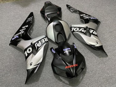 2006-2007 Matte Silver Repsol Honda CBR1000RR Motorcycle Fairing UK