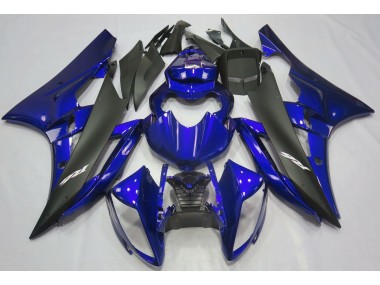 2006-2007 Metallic Blue & Black Yamaha R6 Motorcycle Fairing UK