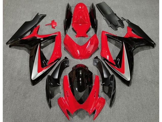 2006-2007 Red Black OEM Style Suzuki GSXR 600-750 Motorcycle Fairing UK 2006-2007 Red Black OEM Style Suzuki GSXR 600-750 Motorcycle Fairing UK