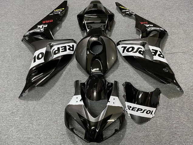 2006-2007 Silver Repsol Honda CBR1000RR Motorcycle Fairing UK 2006-2007 Silver Repsol Honda CBR1000RR Motorcycle Fairing UK