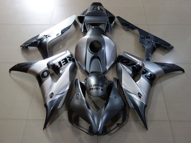 2006-2007 Silver Repsol Style Design Honda CBR1000RR Motorcycle Fairing UK 2006-2007 Silver Repsol Style Design Honda CBR1000RR Motorcycle Fairing UK