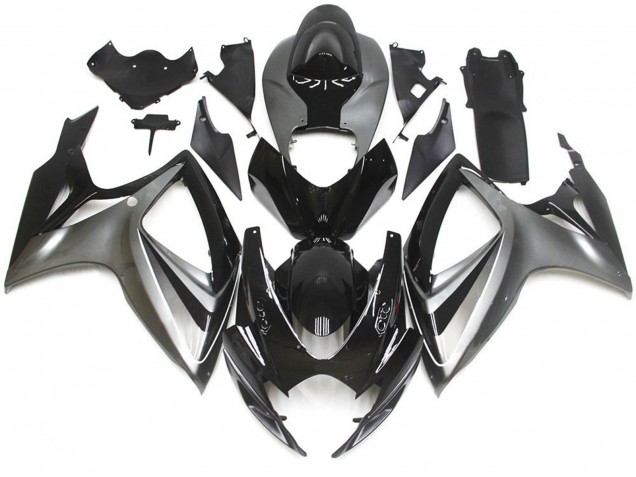 2006-2007 Silver and Black Special OEM Style Suzuki GSXR 600-750 Motorcycle Fairing UK 2006-2007 Silver and Black Special OEM Style Suzuki GSXR 600-750 Motorcycle Fairing UK