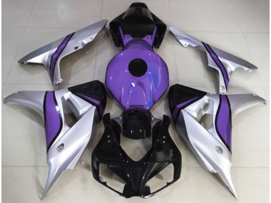 2006-2007 Silver and Purple Custom Honda CBR1000RR Motorcycle Fairing UK