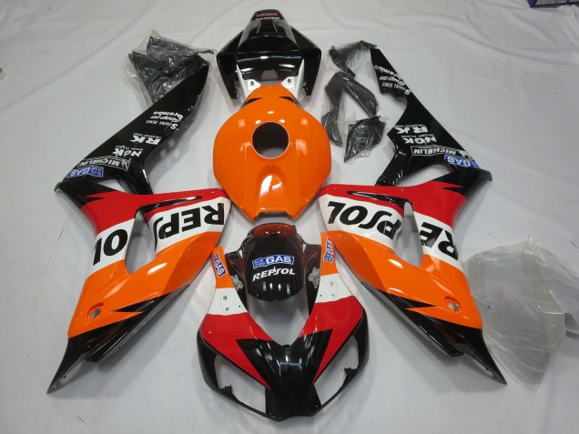 2006-2007 Vibrant Repsol Style Honda CBR1000RR Motorcycle Fairing UK 2006-2007 Vibrant Repsol Style Honda CBR1000RR Motorcycle Fairing UK