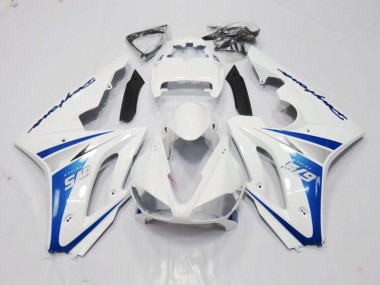 2006-2008 White and Blue Style Triumph Daytona 675 Motorcycle Fairing UK