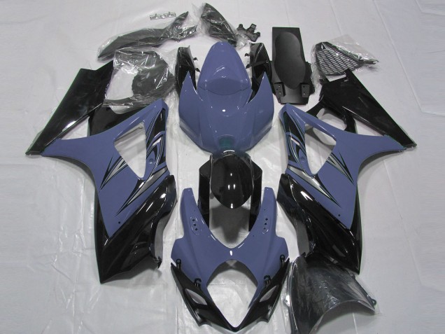 2007-2008 Dark Blue and Black Suzuki GSXR 1000 Motorcycle Fairing UK 2007-2008 Dark Blue and Black Suzuki GSXR 1000 Motorcycle Fairing UK