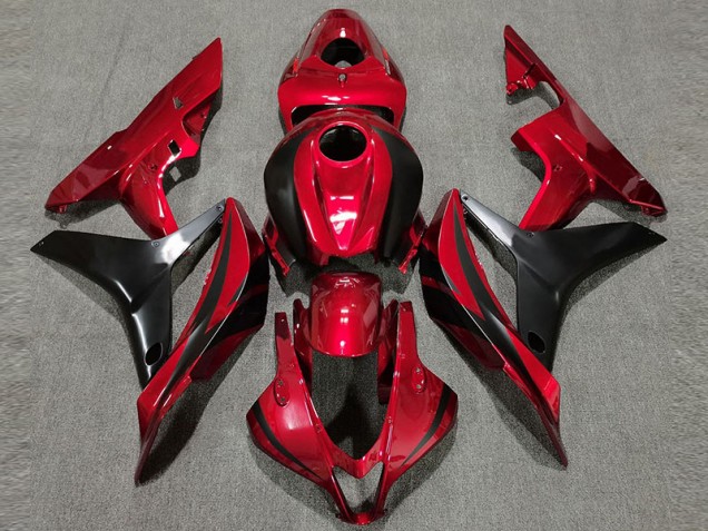 2007-2008 Deep Red OEM Style Honda CBR600RR Motorcycle Fairing UK 2007-2008 Deep Red OEM Style Honda CBR600RR Motorcycle Fairing UK