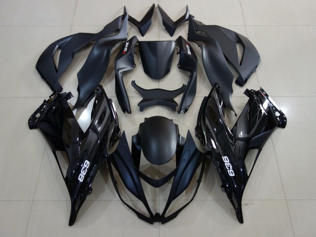 2007-2008 Gloss Black 636 Kawasaki ZX6R Motorcycle Fairing UK 2007-2008 Gloss Black 636 Kawasaki ZX6R Motorcycle Fairing UK