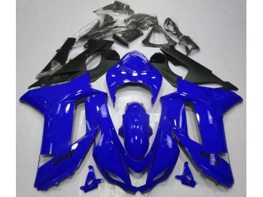 2007-2008 Gloss Blue Kawasaki ZX6R Motorcycle Fairing UK