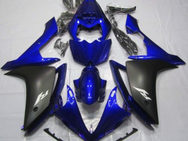 2007-2008 Gloss Blue and Black Yamaha R1 Motorcycle Fairing UK