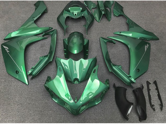 2007-2008 Gloss Green Yamaha R1 Motorcycle Fairing UK 2007-2008 Gloss Green Yamaha R1 Motorcycle Fairing UK