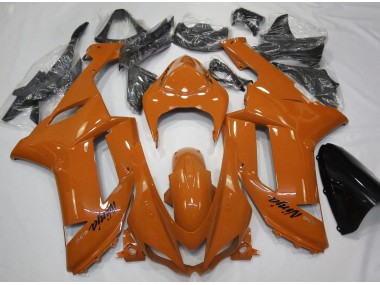 2007-2008 Gloss Orange Kawasaki ZX6R Motorcycle Fairing UK