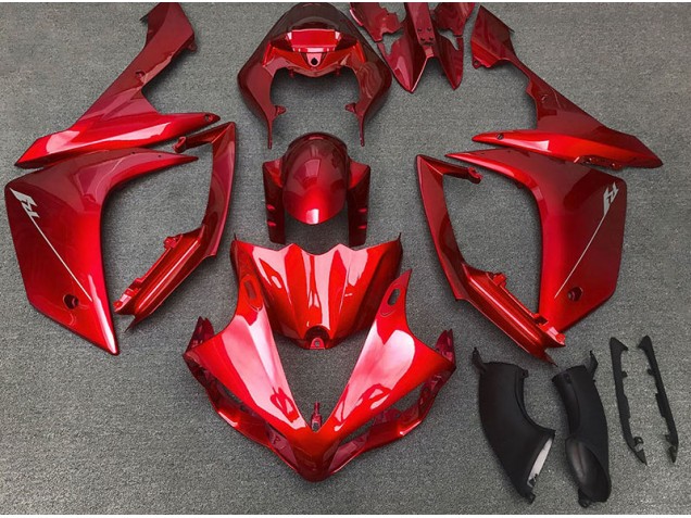 2007-2008 Gloss Red Yamaha R1 Motorcycle Fairing UK 2007-2008 Gloss Red Yamaha R1 Motorcycle Fairing UK
