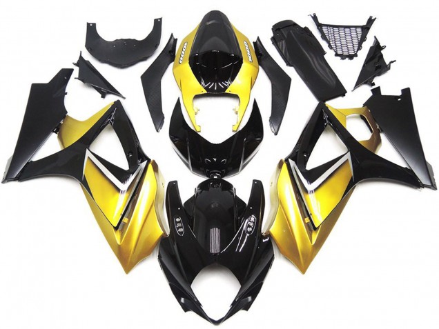 2007-2008 Gold Yellow Custom OEM Style Suzuki GSXR 1000 Motorcycle Fairing UK 2007-2008 Gold Yellow Custom OEM Style Suzuki GSXR 1000 Motorcycle Fairing UK