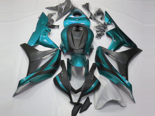 2007-2008 Light Blue and Matte Black Honda CBR600RR Motorcycle Fairing UK 2007-2008 Light Blue and Matte Black Honda CBR600RR Motorcycle Fairing UK