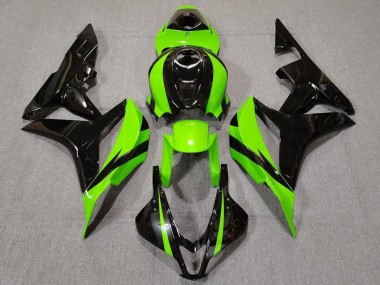 2007-2008 Lime Green and Black Honda CBR600RR Motorcycle Fairing UK