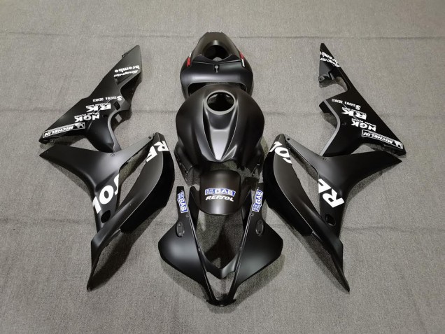 2007-2008 Matte Black Repsol Honda CBR600RR Motorcycle Fairing UK 2007-2008 Matte Black Repsol Honda CBR600RR Motorcycle Fairing UK