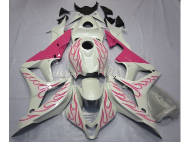 2007-2008 Pink Flame Honda CBR600RR Motorcycle Fairing UK