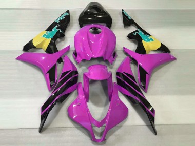 2007-2008 Pink & Teal Bull Honda CBR600RR Motorcycle Fairing UK