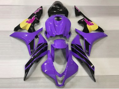 2007-2008 Purple & Pink Bull Honda CBR600RR Motorcycle Fairing UK
