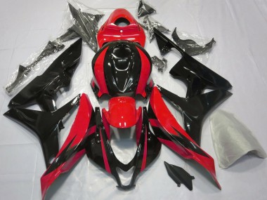 2007-2008 Red and Black OEM Design Honda CBR600RR Motorcycle Fairing UK