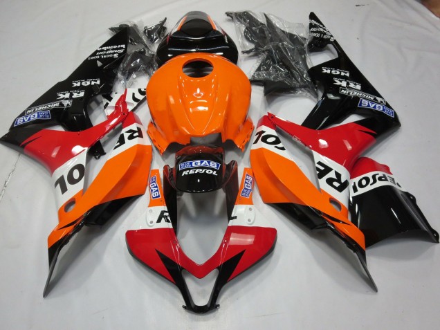 2007-2008 Repsol Style Honda CBR600RR Motorcycle Fairing UK 2007-2008 Repsol Style Honda CBR600RR Motorcycle Fairing UK