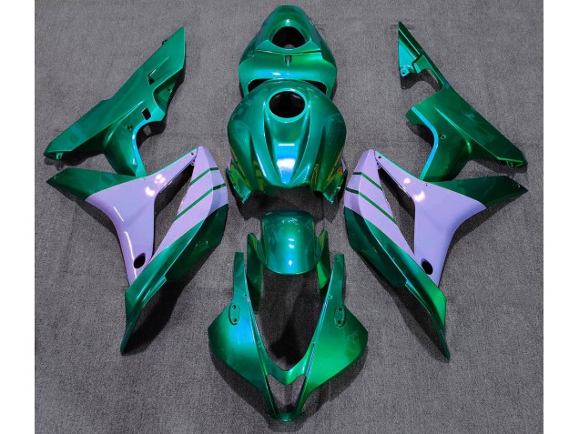 2007-2008 Turquoise and Milky Purple Honda CBR600RR Motorcycle Fairing UK 2007-2008 Turquoise and Milky Purple Honda CBR600RR Motorcycle Fairing UK