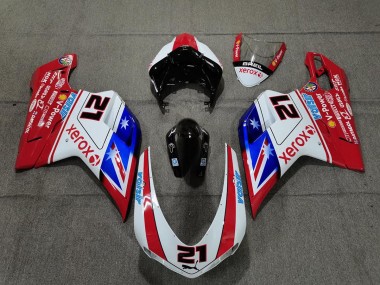 2007-2012 XEROX Ducati 848 1098 1198 Motorcycle Fairing UK