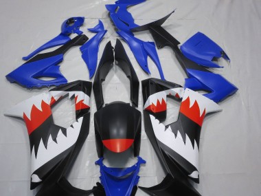 2008-2010 Blue Shark Kawasaki ZX10R Motorcycle Fairing UK
