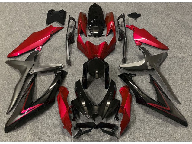 2008-2010 Gloss Red & Green R Suzuki GSXR 600-750 Motorcycle Fairing UK 2008-2010 Gloss Red & Green R Suzuki GSXR 600-750 Motorcycle Fairing UK