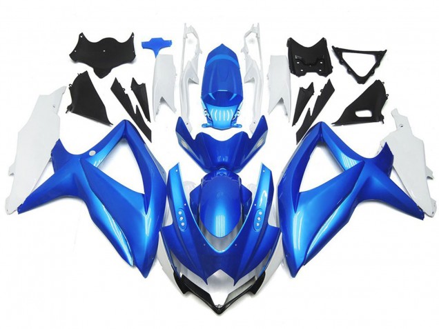 2008-2010 Light Blue and White Custom Style Suzuki GSXR 600-750 Motorcycle Fairing UK 2008-2010 Light Blue and White Custom Style Suzuki GSXR 600-750 Motorcycle Fairing UK