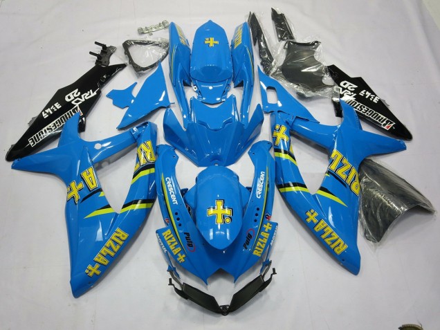 2008-2010 Rizla Suzuki GSXR 600-750 Motorcycle Fairing UK 2008-2010 Rizla Suzuki GSXR 600-750 Motorcycle Fairing UK