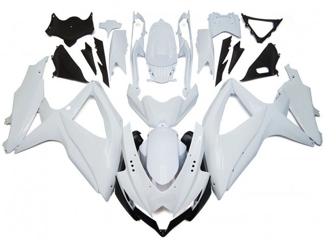 2008-2010 Shining Gloss White Suzuki GSXR 600-750 Motorcycle Fairing UK 2008-2010 Shining Gloss White Suzuki GSXR 600-750 Motorcycle Fairing UK