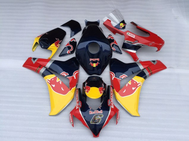2008-2011 Blue Red Bull Honda CBR1000RR Motorcycle Fairing UK 2008-2011 Blue Red Bull Honda CBR1000RR Motorcycle Fairing UK