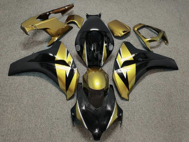 2008-2011 Gold and Black Honda CBR1000RR Motorcycle Fairing UK