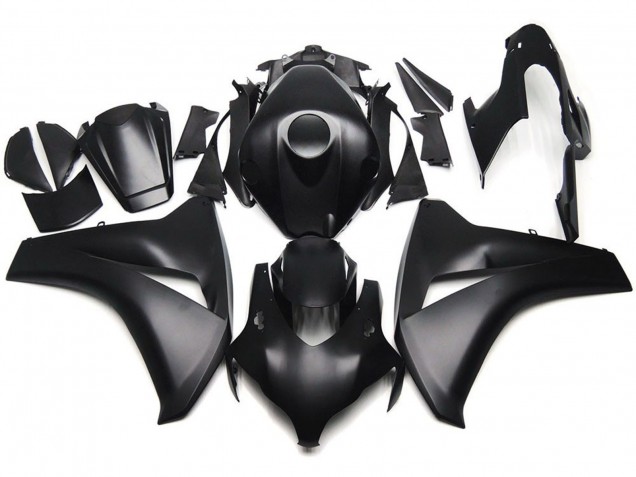 2008-2011 Slick Matte Black Honda CBR1000RR Motorcycle Fairing UK 2008-2011 Slick Matte Black Honda CBR1000RR Motorcycle Fairing UK