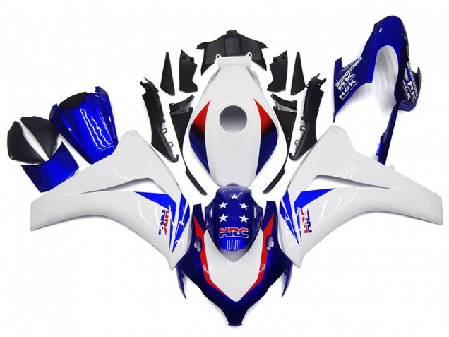 2008-2011 Vibrant Blue Star Honda CBR1000RR Motorcycle Fairing UK 2008-2011 Vibrant Blue Star Honda CBR1000RR Motorcycle Fairing UK