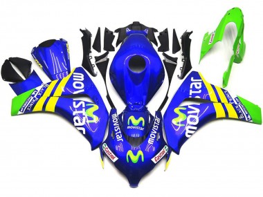 2008-2011 Vibrant MoviStar Honda CBR1000RR Motorcycle Fairing UK
